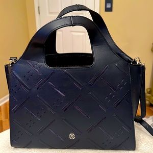 Christian Lacroix dark blue tote